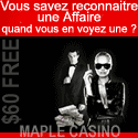 Goutez à l'or liquide, suivez le renne dans la réserve et passez des moments magiques avec tous les jeux de Maple Casino !